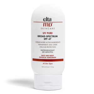 EltaMD UV Pure Broad-Spectrum SPF 47+ Face and Body Physical Sunscreen